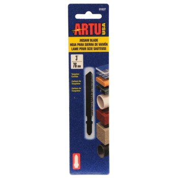 ARTU 01637 Jig Saw Blade, 3 in L, Tungsten Carbide Cutting Edge