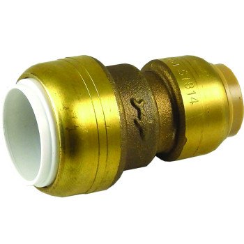 SharkBite UIP4016A Transition Pipe Coupling, 3/4 in, Brass, SCH 40, SCH 80, SCH 180 Schedule, 200 psi Pressure