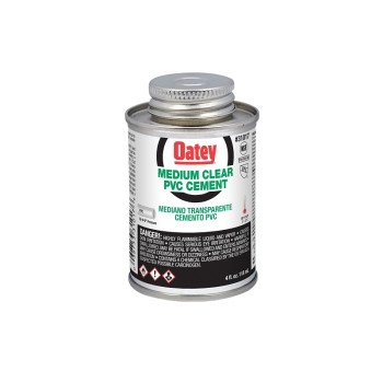 Oatey 31017 Cement, 4 oz, Liquid, Clear