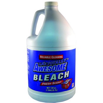 LA's TOTALLY AWESOME 339 Bleach, 128 oz Bottle, Liquid, Fresh Floral