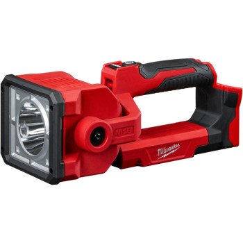 Milwaukee 2354-20 Search Light, LED Lamp, 1250 Spot Flood Mode, 1000 Flood Mode, 600 Spot Mode, 1200 Strobe Mode Lumens