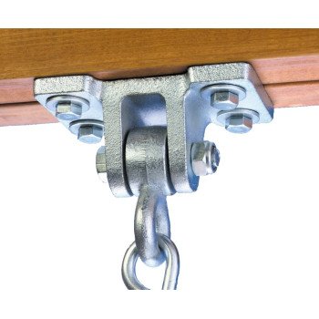 Playstar PS 7576 Swing Hanger, Steel, Galvanized, For: Wood Swing Beams