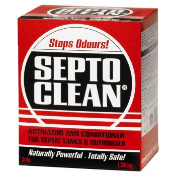 Septo-Clean 13601 Activator and Conditioner, Powder, Brown/Light Yellow, 3 lb