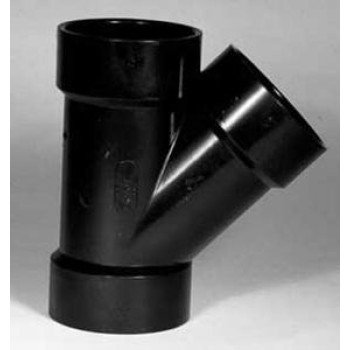 IPEX 027170 Pipe Wye, 1-1/4 in, Hub, ABS, SCH 40 Schedule