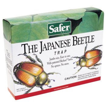 Safer 70102 Japanese Beetle Trap, Solid, Fruity Box