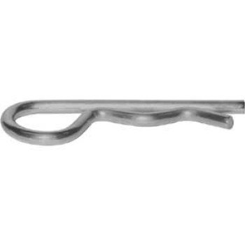 Reliable HPCZ3322MR Hair Pin Clip, 3/32 in Dia Pin, 2 in L, Steel, Zinc