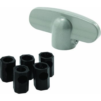 Prime-Line H 3885 Tee Handle, Zinc, Painted