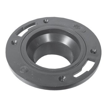 IPEX 27587 Closet Flange, 4 x 3 in Connection, Spigot, ABS