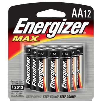 E91BW12EM ENERGIZER MAX AA12PK