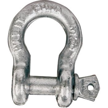 Koch 081443/MC651G Anchor Shackle, 3.25 ton Working Load, Steel, Galvanized