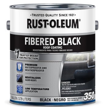 Rust-Oleum 301899 Cement Roof Repair, Black, Liquid, 1 gal