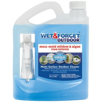 Wet & Forget 804064 Stain Remover, 64 oz, Liquid