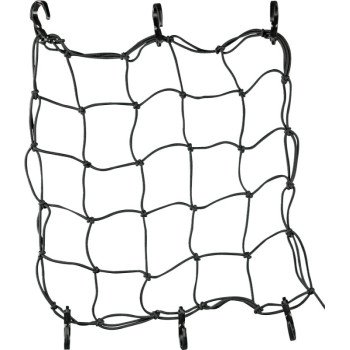 ProSource FH92105 Cargo Net, 30 in L, 15 in W, Rubber, Black