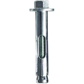 Cobra Anchors 452G Sleeve Anchor, 1/2 in Dia, 4 in L, Zinc Plated