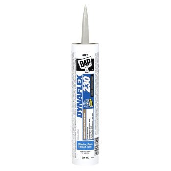 DAP DYNAFLEX 230 74108 Sealant, Gray, 40 to 100 deg F, 300 mL Cartridge