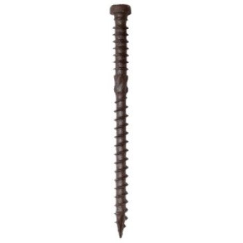 GRK Fasteners Kameleon 67158 Deck Screw, #9 Thread, 2-1/2 in L, Coarse Thread, Flat Head, Star Drive, Type 17 Point, 100/PK