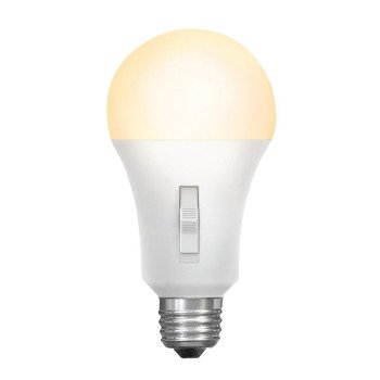 Feit Electric OM300/3CCT/LEDI LED Bulb, A23 Lamp, 300 W Equivalent, E26 Medium Lamp Base, Non-Dimmable, Frost