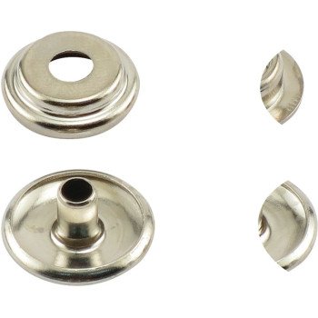 General 1266 Snap Fastener Refill, Solid Brass, Nickel