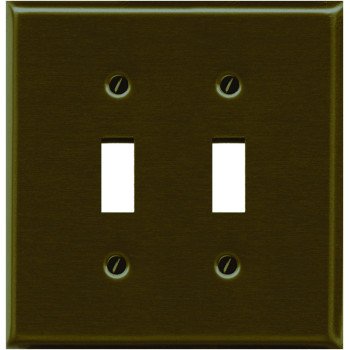 2-163TTAB ANTQ.BR. WALLPLATE 2