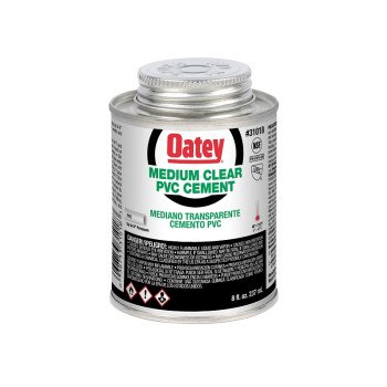 Oatey 31018 Cement, 8 oz, Liquid, Clear