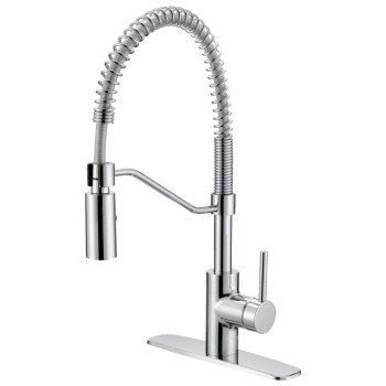 FAUCET KTN SPRING PULL-DWN CHM