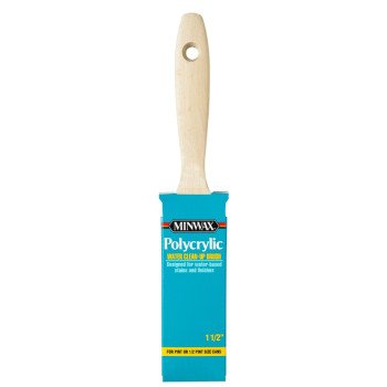 Minwax Polycrylic 427310008 Paint Brush, Synthetic Bristle