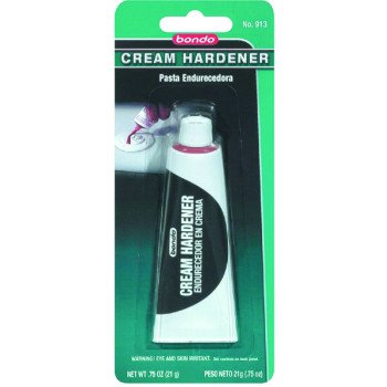 Bondo 913 Cream Hardener, 2.75 oz Tube, Cream