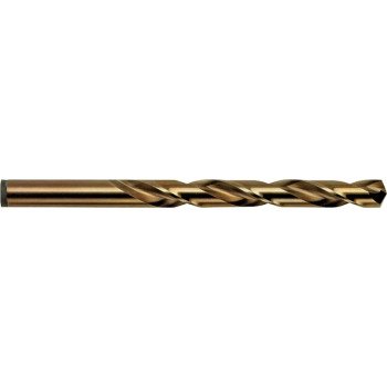 Irwin 63119 Jobber Drill Bit, 19/64 in Dia, 4-3/8 in OAL, Spiral Flute, 19/64 in Dia Shank, Cylinder Shank