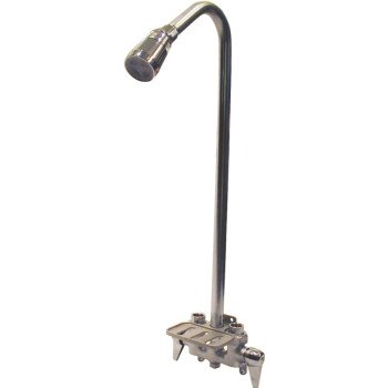 B & K 126-015 Utility Shower Faucet, 2.5 gpm, Brass