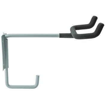 National Hardware V2236 N112-056 Power Equipment Hanger, 50 lb, Screw Mounting, Steel, Black/Gray