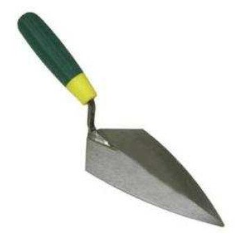 Richard PP-307 Pointing Trowel, 7 in L Blade, 3-1/2 in W Blade, HCS Blade, Rubber Handle