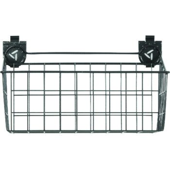 Gladiator GAWU18BKBH Wire Basket, 35 lb, Steel, Graphite