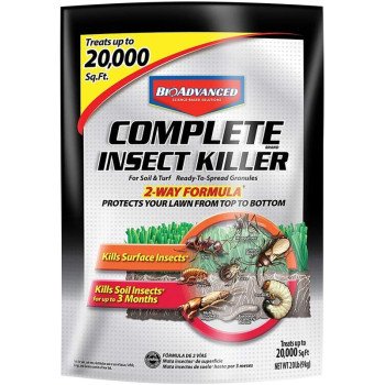 BioAdvanced 700289T Insect Killer, Granular, Sprinkle Application, 20 lb Bag