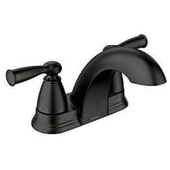 FAUCET BR LWARC BNBRY MBLK 2H