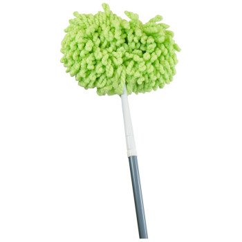 Quickie 097M-4 Ceiling Fan Cleaner, Microfiber Cloth Head, Steel Handle