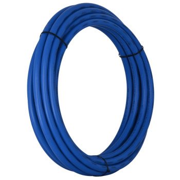 SharkBite U870B100 Pipe, 100 ft L, PEX-B, Polyethylene, Blue