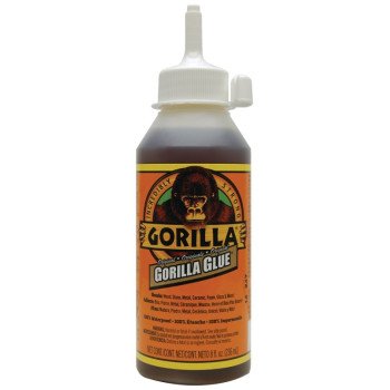 Gorilla Original 51008T Wood Glue, Tan, 8 oz Bottle