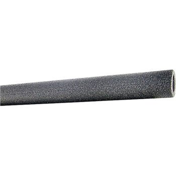 Quick R 30780U Pipe Insulation, 7/8 in ID x 1-5/8 in OD Dia, 6 ft L, Polyethylene, Charcoal