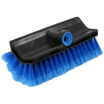 Unger 975820 Multi-Angle Wash Brush, 10 in W Brush, Plastic, Does not include Plastic Handle