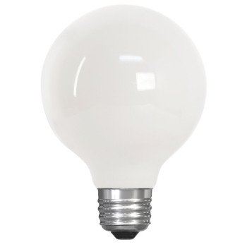 Feit Electric BPG2540W/950CA/FIL LED Bulb, Globe, G25 Lamp, 40 W Equivalent, E26 Lamp Base, Dimmable, Daylight Light