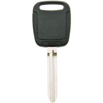 Hy-Ko 18TOY100 Chip key Blank, Brass, Nickel, For: Toyota Vehicle Locks