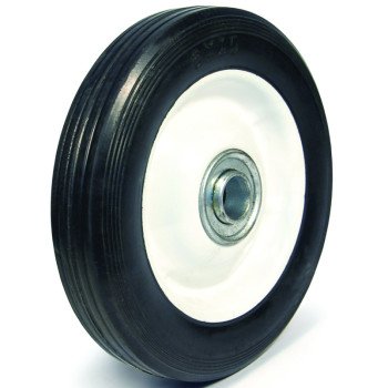 Dh Casters W-MH06112B5W Hub Wheel, Medium-Duty, Rubber