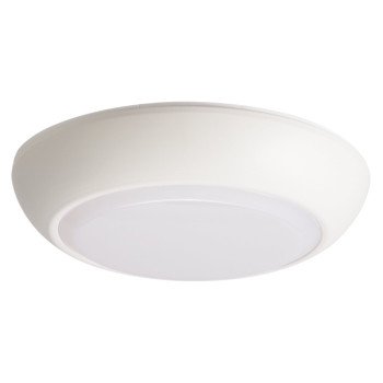 Halo CLD Series CLD7089SWHR Surface Mount Light Fixture, 0.93 A, 120 V, 11.2 W, LED Lamp, 800 Lumens, Aluminum Fixture