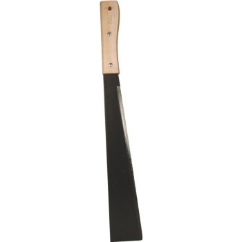 Razor-Back 62224 Corn Knife, 21-1/2 in OAL, 15 in Blade, Steel Blade, Tempered Blade, Wood Handle