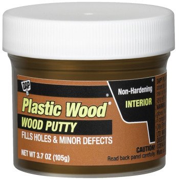 DAP 7079821268 Wood Putty, Solid, Mild, Pleasant, Red Mahogany, 3.7 oz, Tub