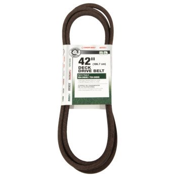 MTD 490-501-M019 Deck Drive Belt, 109 in L, 1/2 in W, 42 in Deck