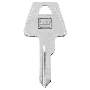 Hy-Ko 11010AM8 Key Blank, Brass, Nickel-Plated, For: American AM8 Locks