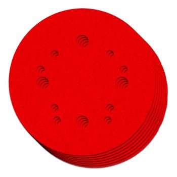 Diablo DCD050ASTH15G Sanding Disc Pack, 5 in Dia, 60, 80, 100, 120, 220 Grit, Coarse, Medium, Ultra Fine, Universal, 15/PK