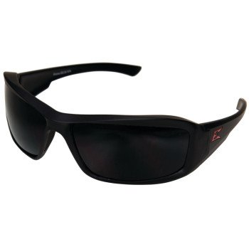 Edge TXB236 Polarized Safety Glasses, Unisex, Polycarbonate Lens, Full Frame, Nylon Frame, Matte Black Frame