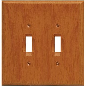 4-430TT HONEY OAK WALLPLATE 2-